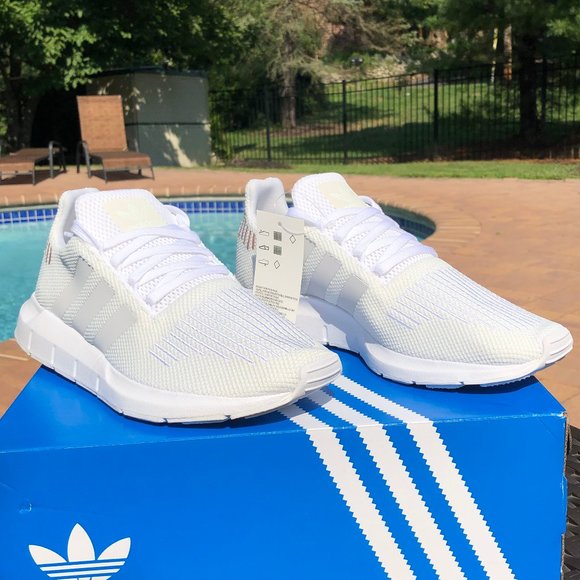 adidas Swift Run Women's White Trainers - Picture 5 of 15